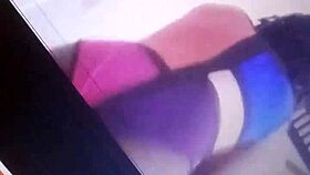 My step sister was dancing around the house, feeling free and happy.