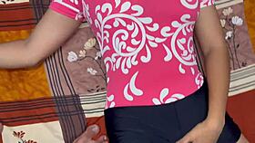 hot young indian girl loves black cock, stripping and fucking.