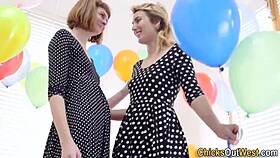 In this real scenario, a babe's pussy is eaten out by another.