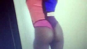 My step sister was dancing around the house, feeling free and happy.