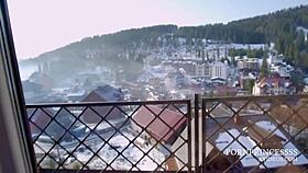 Ordering Swiss escort slut to my hotel for wild cowgirl pounding