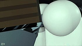 Anti Gets Railed Hard From Behind And Gets Cum In Her Ass