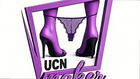 एस्पोसा के अंदर गोसाडा, मैन, उस ब्रूनेट ने कल रात हार्ड रोड किया