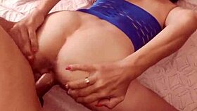 beautiful wife enjoys homemade phone sex with milf pov