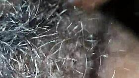 Toda safadinha com minha bocetinha peluda em lingerie sexy 😏