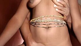 Did you see this leaked sextape of a big tits ebony teen in standing doggy?