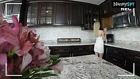 the slutty nanny says she got caught putting on a show for fans