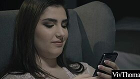 sexy naomi bennett spanks curvy ass and teases big beautiful breasts