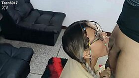 She came to study but left well fucked