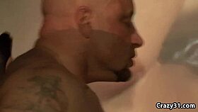 Hot amateur group enjoys fun in gathering.