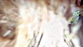 Gorgeous redhead with big natural tits begs brother-in-law for creampie in pussy during quickie in Brazilian amateur video.