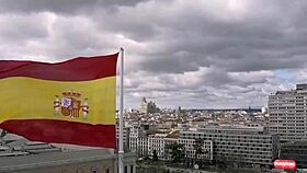 small spanish brunette in casting with victor bloom