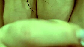 Stepmom Jerks Off And Blows Big Tits Close-Up!