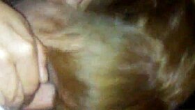 Kimberlie says, 'I love blowing this big cock.'