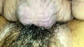 Discover The Contrast Of A Hairy Creamy Pussy Getting Fucked By A Big Cock