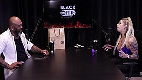 julia fontanelli wants to be a slut in this sheer red outfit for the job.