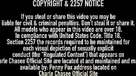 charlee chase teasing with her dildo?