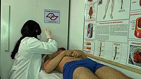 Hey nurse, why so hot seeing patient's erection? Care to join in?