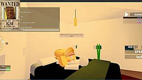 Hanging out with a pal in the yacht room Roblox condo RP collaboration with catalina2991