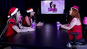 Isadora closel compilation with tifany rocha and raphaela savanah on swing cast