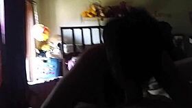 retro blue film with intense blowjob and swallow