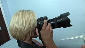 Tia Layne Plays With Romana Ryder Using a Glass Toy