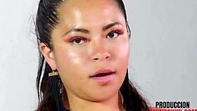 te gustaria que te bailara asi de cachondo, hermosa latina bride with big tits