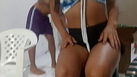 Flakael Delivers Live Show With Petite Babe And Monster Cock