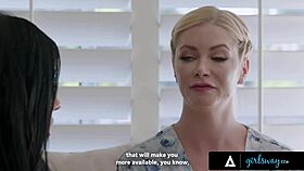 Girlsway - PAWG Holly Day Seduces Stepmom Serene Siren