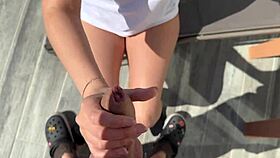 he punishes teen mouth with big cock blowjob and tits