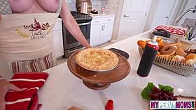 Oh, This Pervy Milf Is So Grateful For That Big Cock!