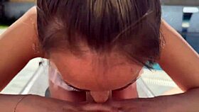 he punishes teen mouth with big cock blowjob and tits