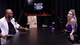 julia fontanelli wants to be a slut in this sheer red outfit for the job.