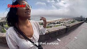 latina milf confesses loving to record while riding big cock hard 😈