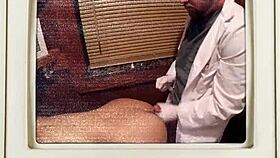 Aria Nicole's Pussy Creampied In Doctor's Office