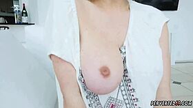 Milf Krissy Lynn in heels for first time.