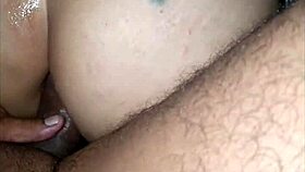 My wife’s painful anal comeback with big black cock 😩