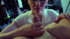 Milf roleplays pegging her husband