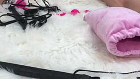 I Gave Her Amazing Body Oil Massage Then I Fucked Her Pussy And Asshole With Glass Dildo So Hard And She Loved It Sent Her Home To Husband Used Up And Swollen