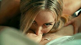 Charlie Fordes Rides Huge Cock With Tattooed Pussy And Natural Tits In Domination Scene