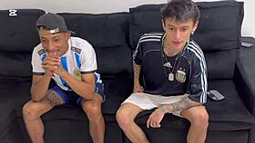 não resisti e meti no cu dele