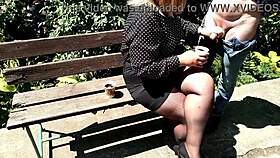 Mother-in-law says, 'I forgot the cream, but I'll make you cum in my coffee.'