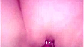 kiwi slutty milf plays with glass beads before creampie fuck