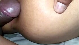 My wife’s painful anal comeback with big black cock 😩