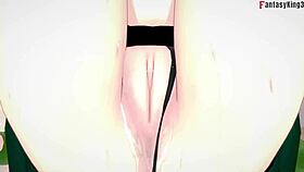 Gwen Gets Fucked On The Beach In 3D Anime Fantasy