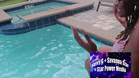 Dee Heart lures Alphonso into poolside seduction 😏