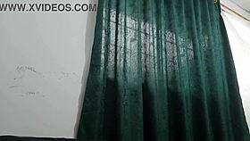 Latina enjoys solo butt plug fantasy