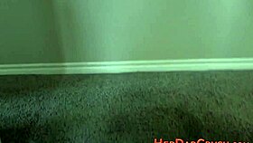 Teen, you’re getting it hard from stepfather with ass full of sperm!