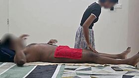 I got a happy ending massage in front of my step sister