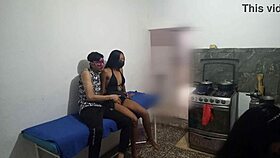 Best Friend Seduced by Neighbor Milf While I Cook Dinner!